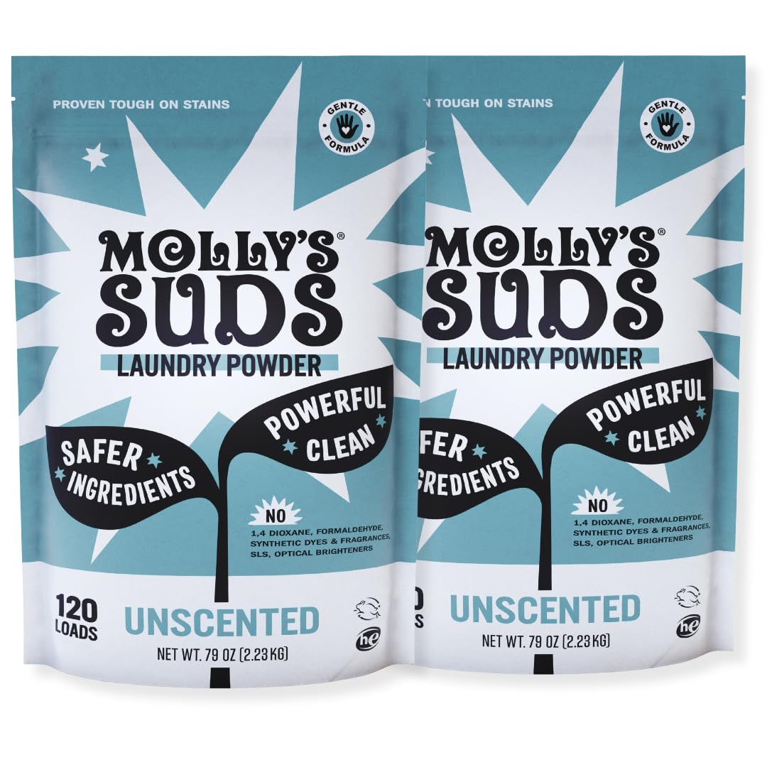 Molly's Suds Unscented Laundry Powder