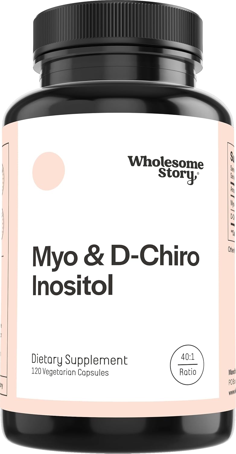 Wholesome Story Myo & D-Chiro Inositol Capsules