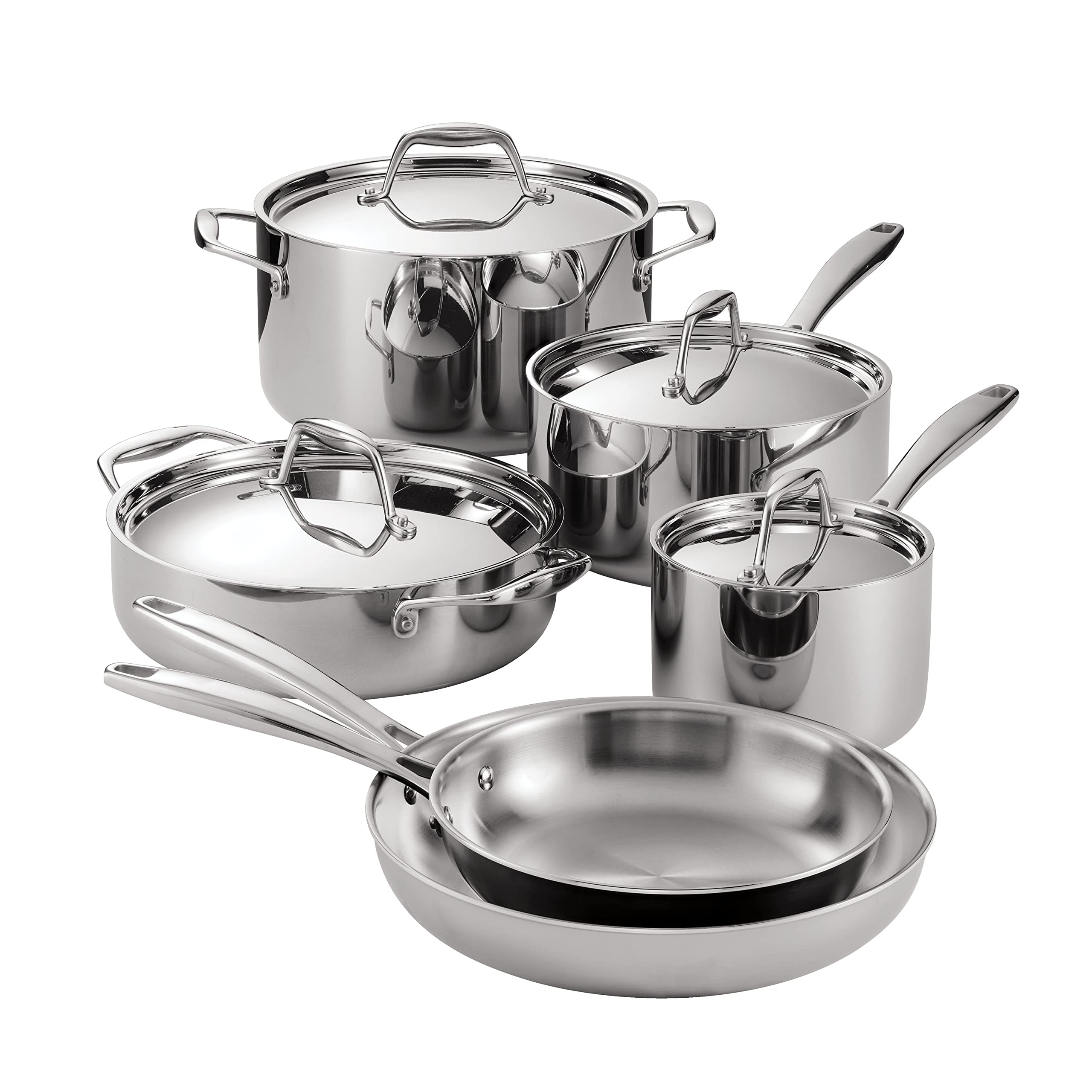 Tramontina Tri-Ply Stainless Cookware Set