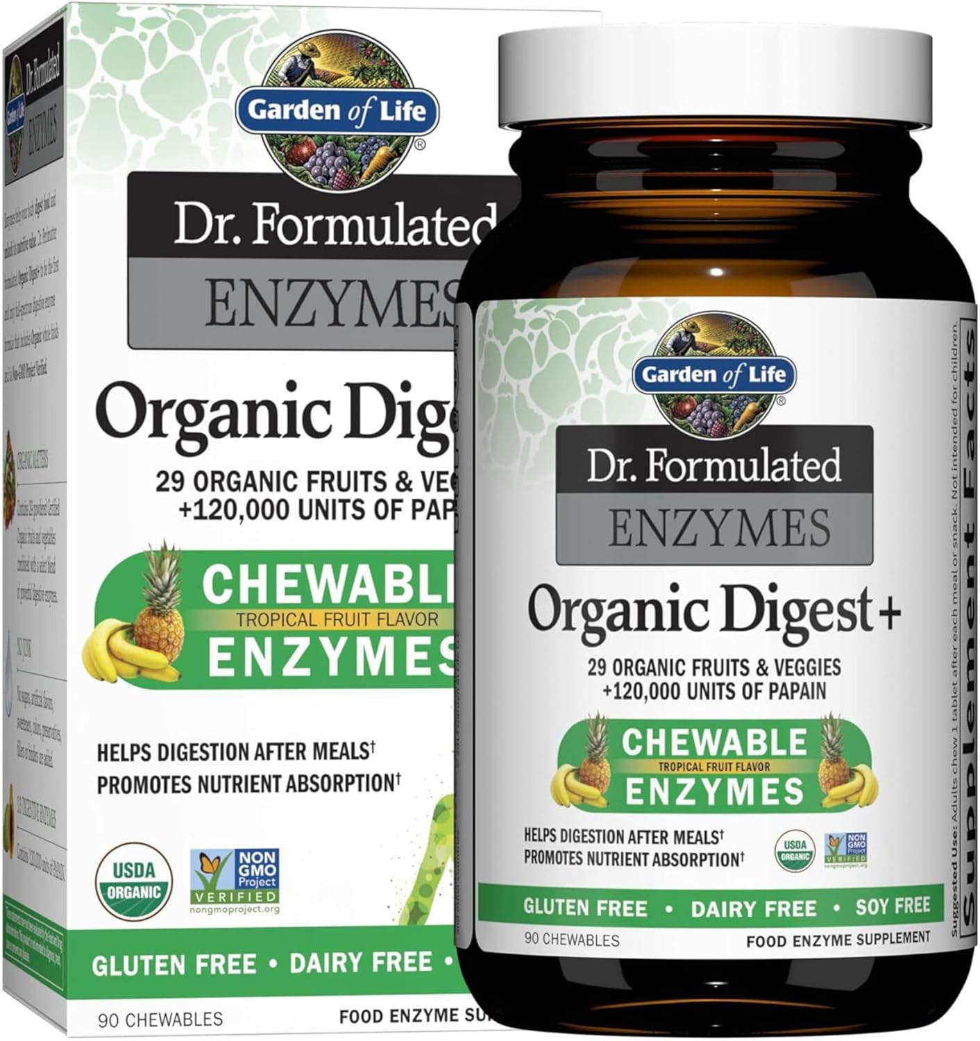 Garden of Life Organic Vegan Digestive Enzymes