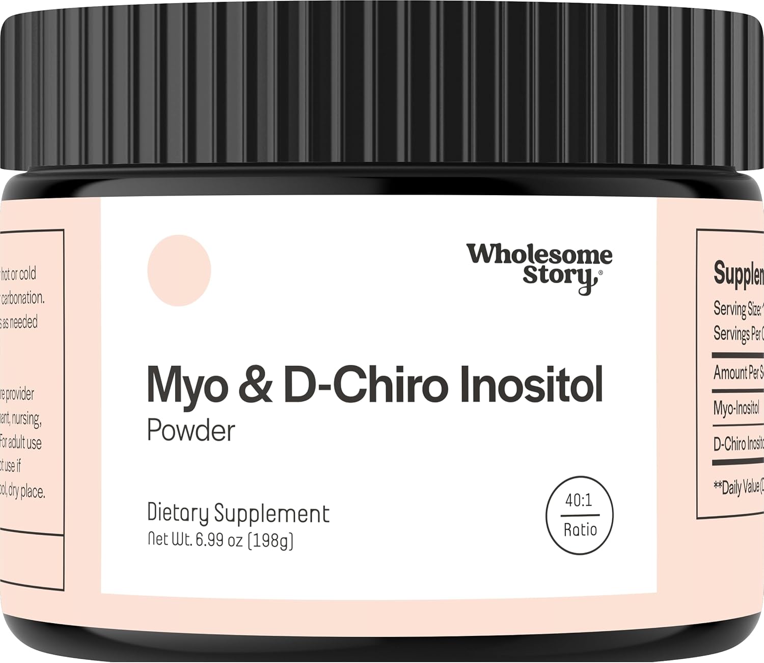 Wholesome Story Myo & D-Chiro Inositol Powder